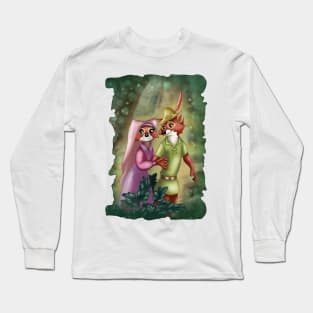 Robin Hood And Marian Long Sleeve T-Shirt